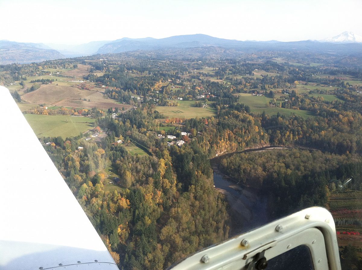 Sandy River - from the Flying to Mulino Nov 2011 photo gallery.
