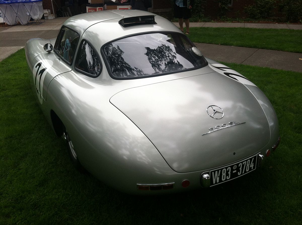 1952 Mercedes 300SL Gullwing that won at Le Mans - from the Forest Grove Concours d'Elegance 2012 photo gallery.