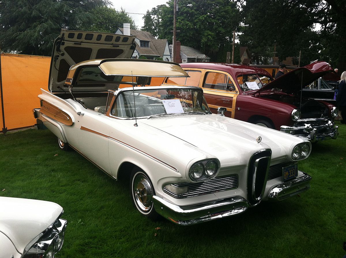 Edsel convertible - from the Forest Grove Concours d'Elegance 2012 photo gallery.