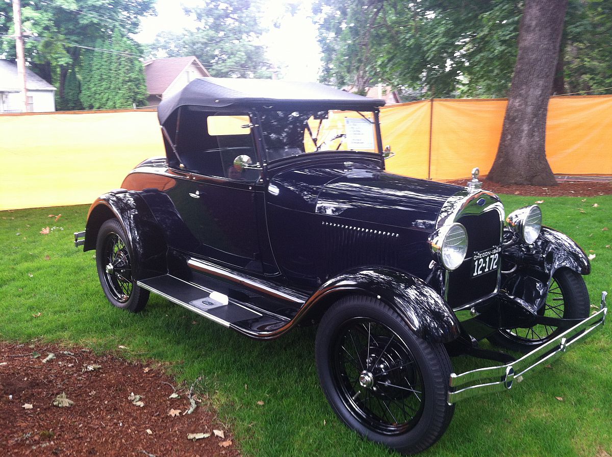 Ford Model A - from the Forest Grove Concours d'Elegance 2012 photo gallery.