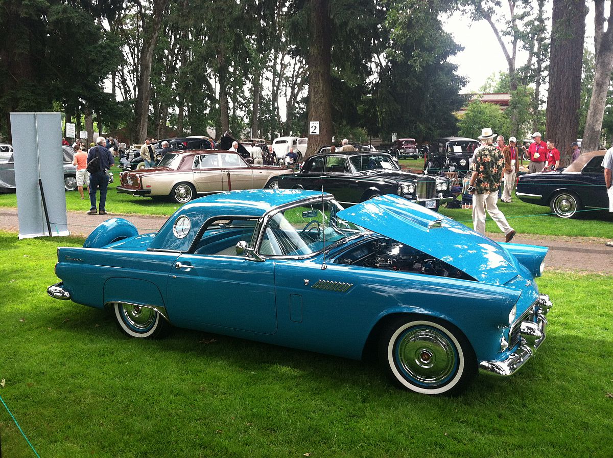 Ford T-bird - from the Forest Grove Concours d'Elegance 2012 photo gallery.