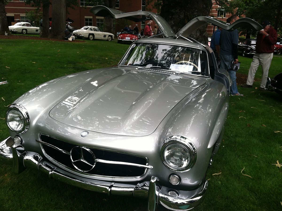 Mercedes 300SL Gullwing - from the Forest Grove Concours d'Elegance 2012 photo gallery.