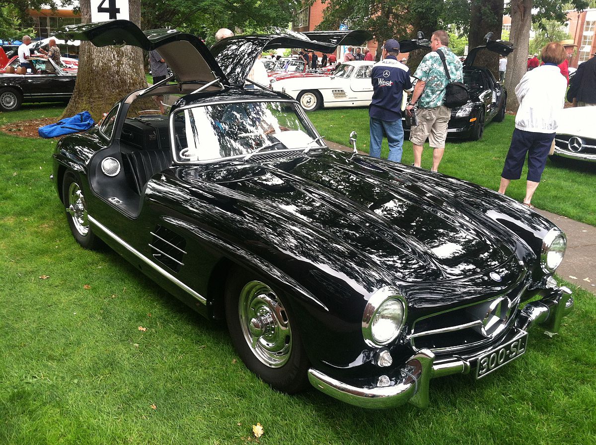 Mercedes 300SL Gullwing - from the Forest Grove Concours d'Elegance 2012 photo gallery.