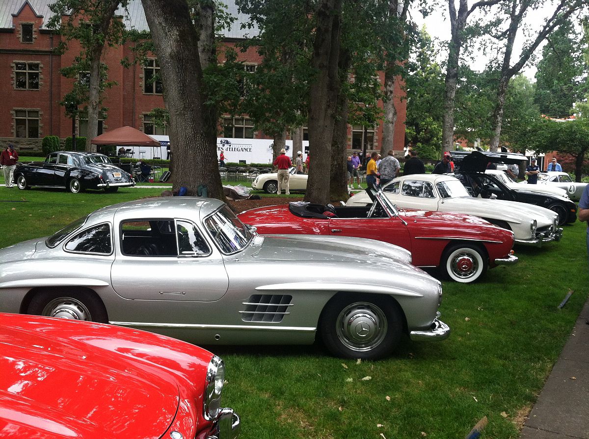 Mercedes Gullwings - from the Forest Grove Concours d'Elegance 2012 photo gallery.