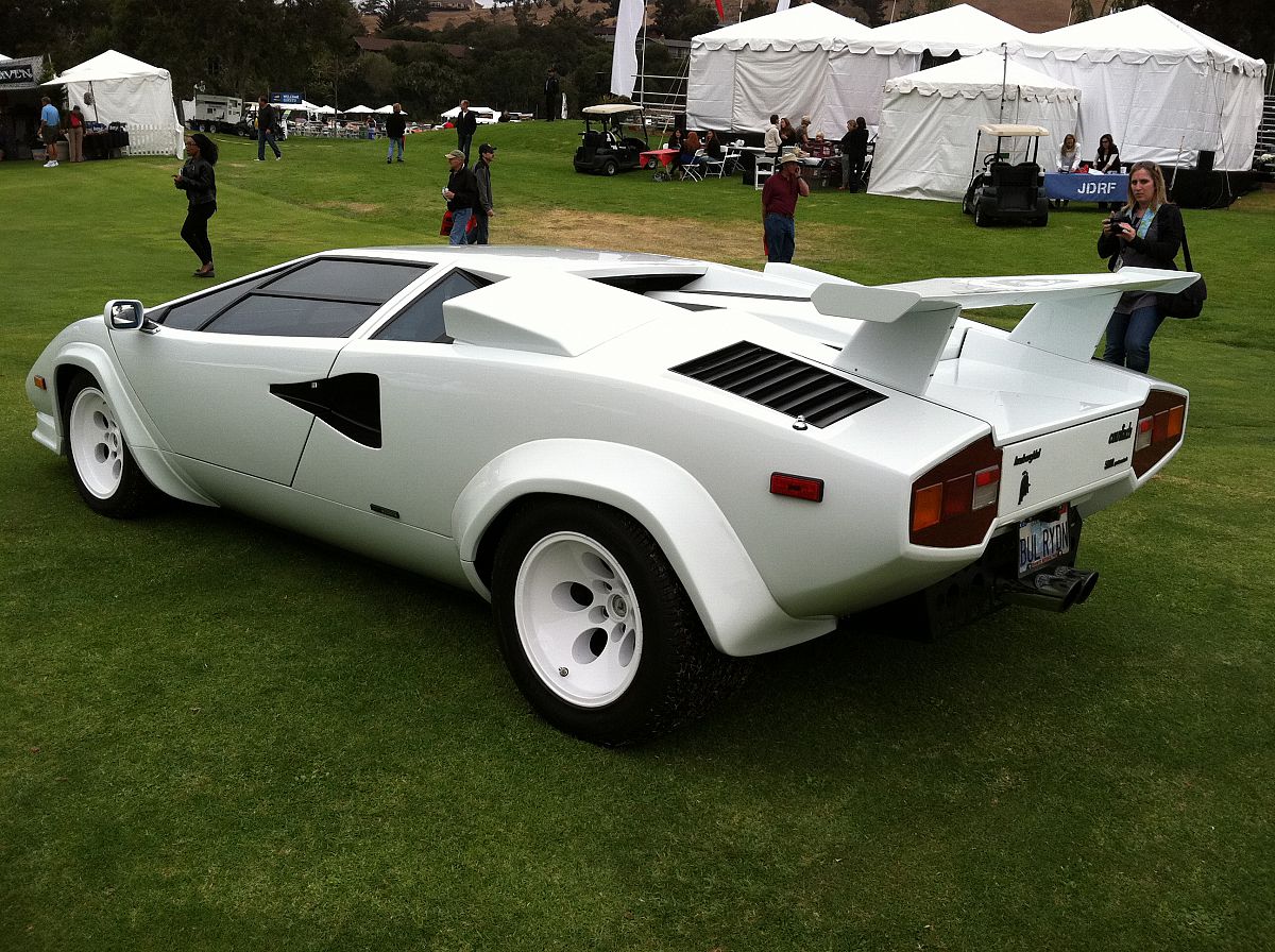 Lamborghini Countach at Concorso Italiano - from the Monterey 2011 photo gallery.
