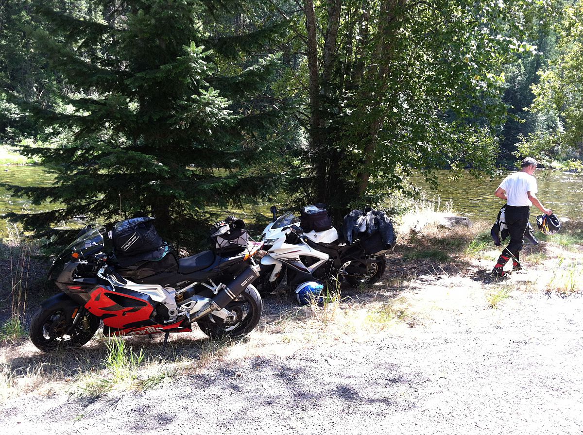 Lochsa River, Lolo Pass - from the Motorcycle summer trip 2012 photo gallery.