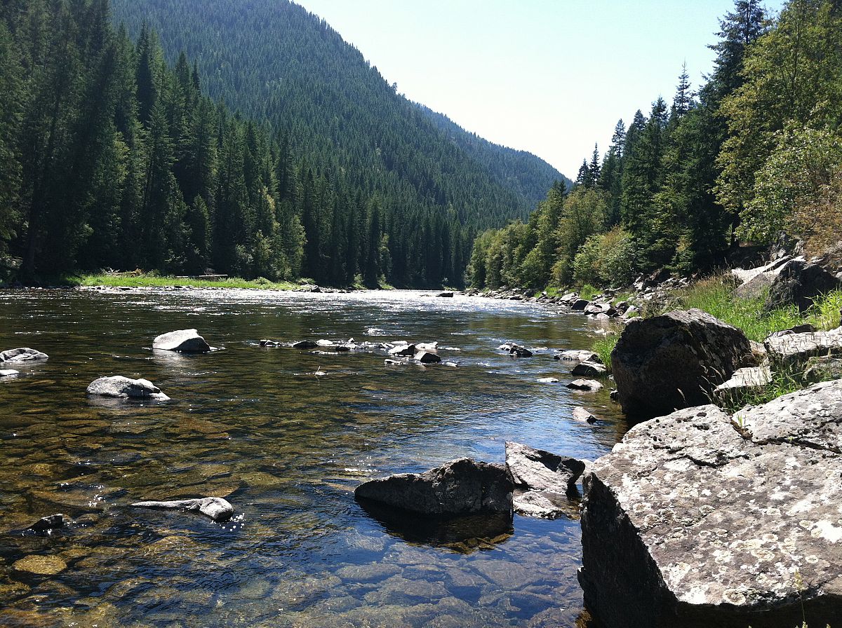 Lochsa River, Lolo Pass - from the Motorcycle summer trip 2012 photo gallery.