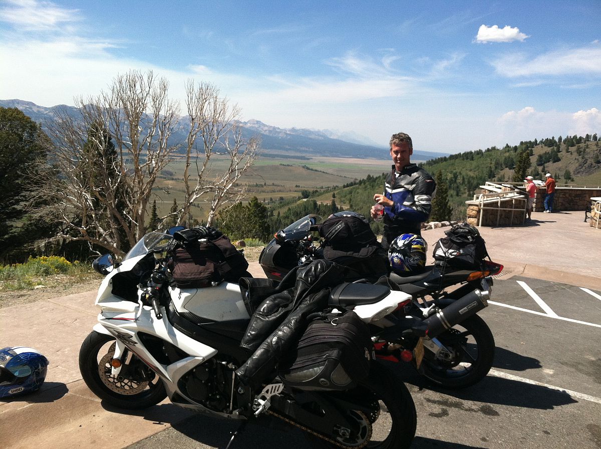 Sawtooth mountains - from the Motorcycle summer trip 2012 photo gallery.