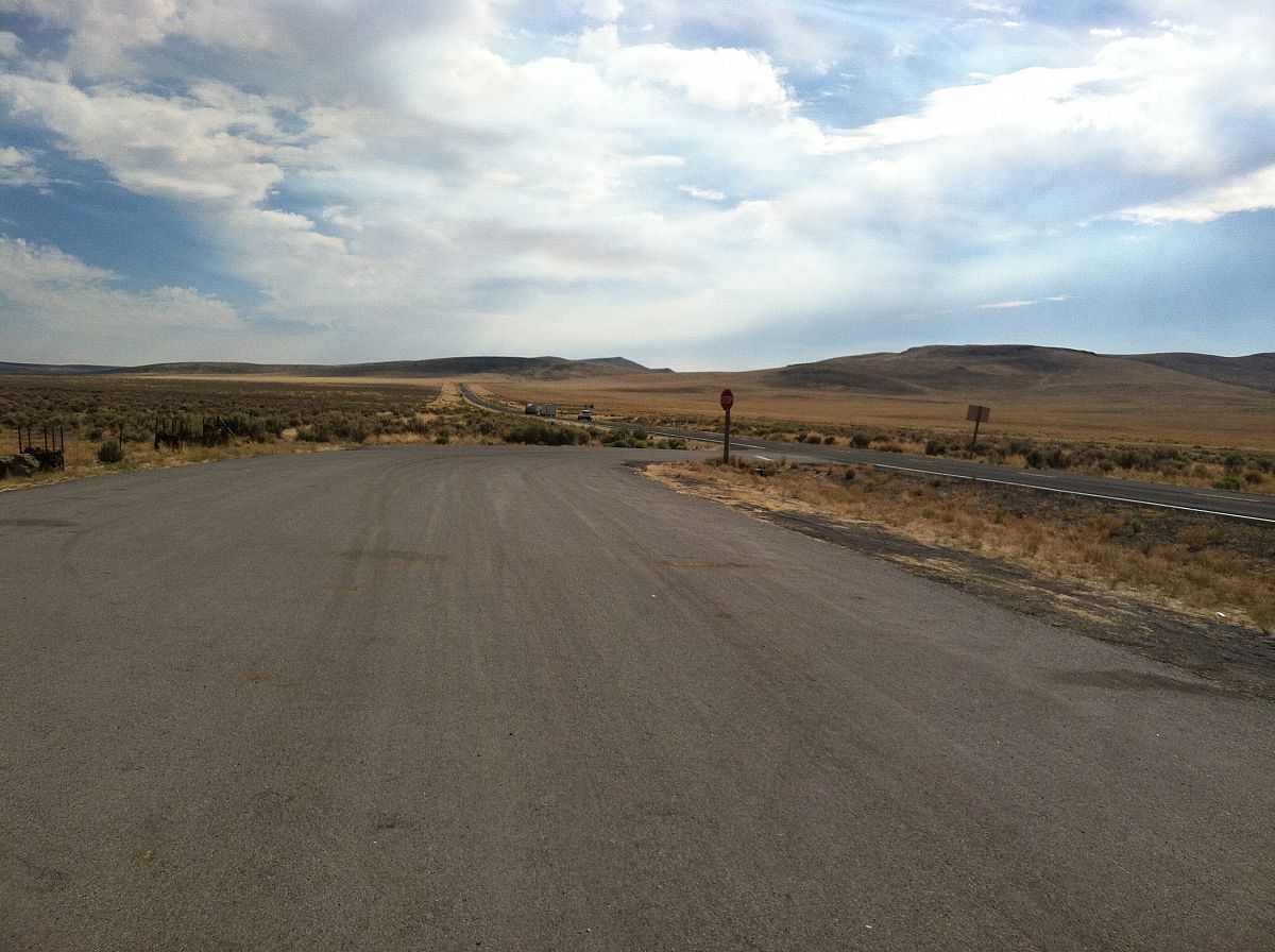 Somewhere between Reno and Burns - from the Motorcycle summer trip 2012 photo gallery.