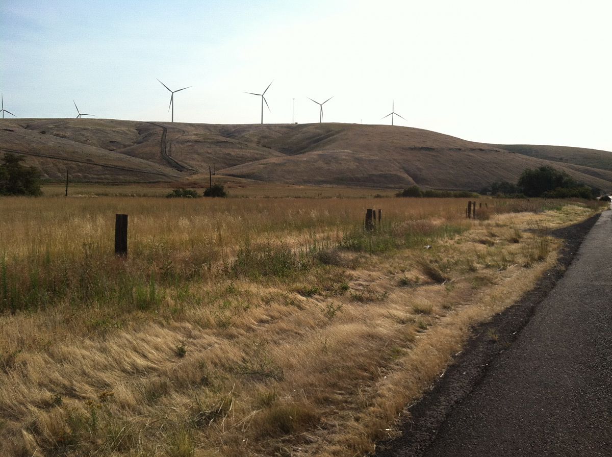 Wind farm - from the Motorcycle summer trip 2012 photo gallery.