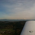 Happy Valley off the right wing, returning to Troutdale