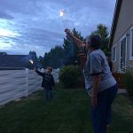 Sparklers with Mormor